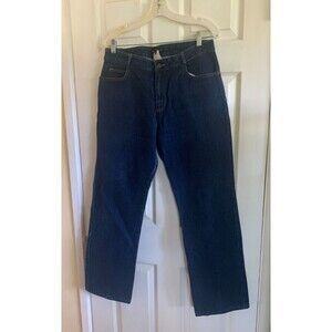 New Vtg  BCBG Made Exclusively For Nordstrom Size 12 Straight Leg Jeans 34 x 30